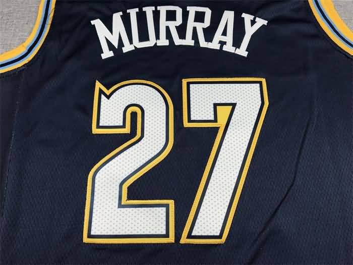 21/22 Denver Nuggets MURRAY #27 Dark Blue City Basketball Jersey (Stitched)