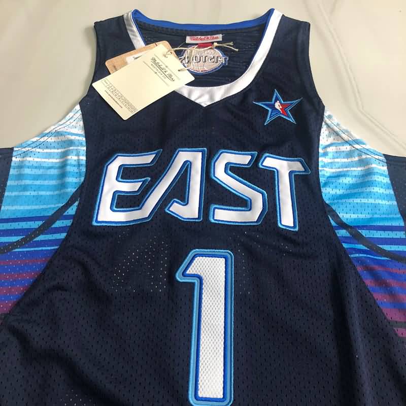 2009 Detroit Pistons IVERSON #1 Dark Blue Classics Basketball Jersey (Closely Stitched)