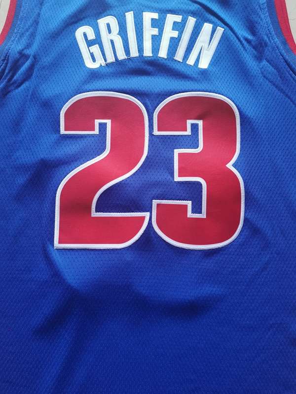 20/21 Detroit Pistons GRIFFIN #23 Blue Basketball Jersey (Stitched)