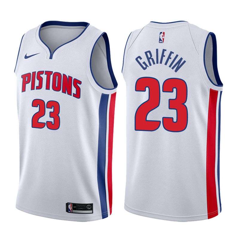 20/21 Detroit Pistons GRIFFIN #23 White Basketball Jersey (Stitched)
