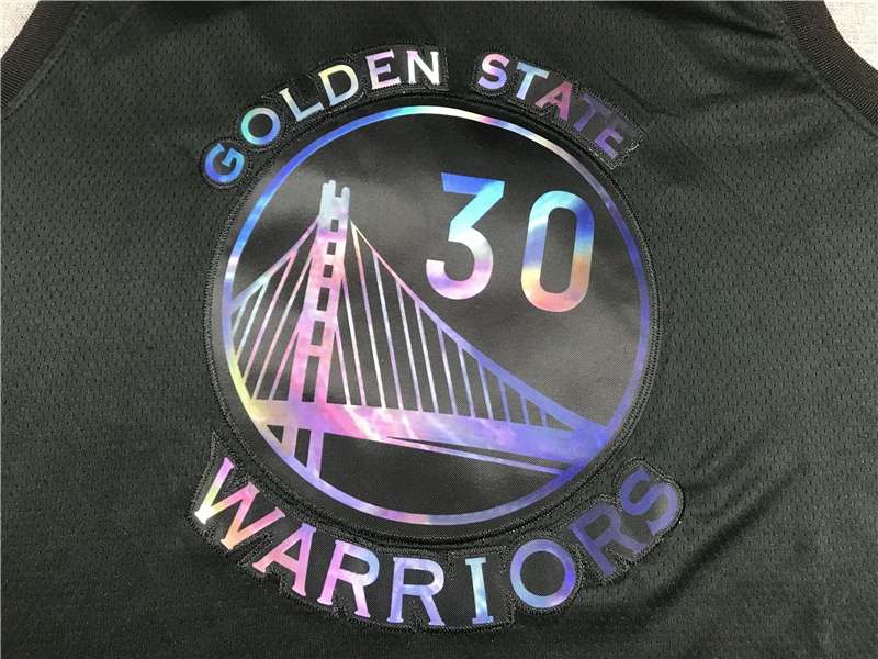 20/21 Golden State Warriors CURRY #30 Black Basketball Jersey (Stitched)