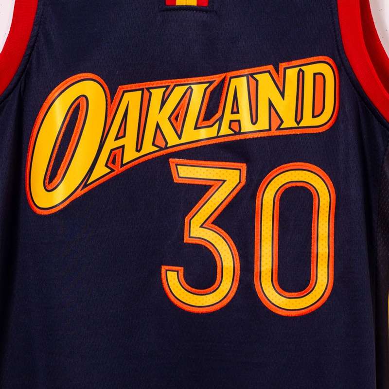 20/21 Golden State Warriors CURRY #30 Dark Blue City Basketball Jersey (Stitched)