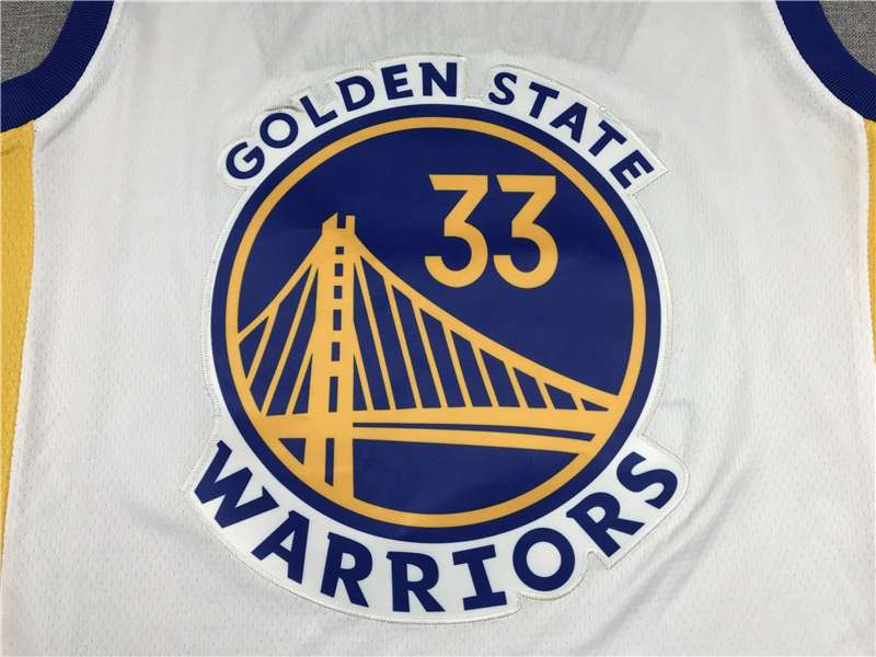 2020 Golden State Warriors WISEMAN #33 White Basketball Jersey (Stitched)