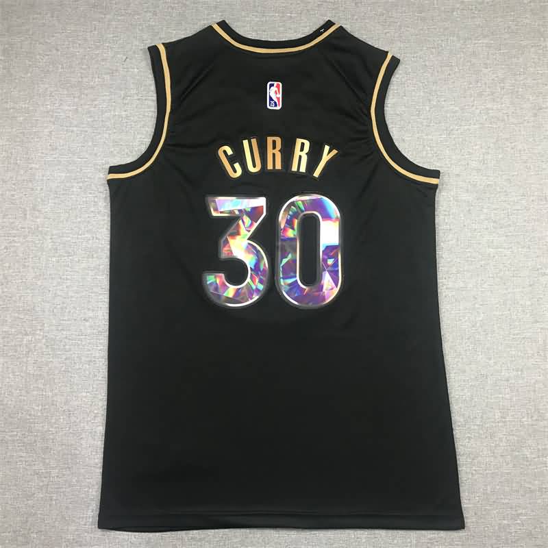 21/22 Golden State Warriors CURRY #30 Black Basketball Jersey (Stitched)