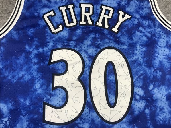 Golden State Warriors CURRY #30 Purple Basketball Jersey (Stitched)