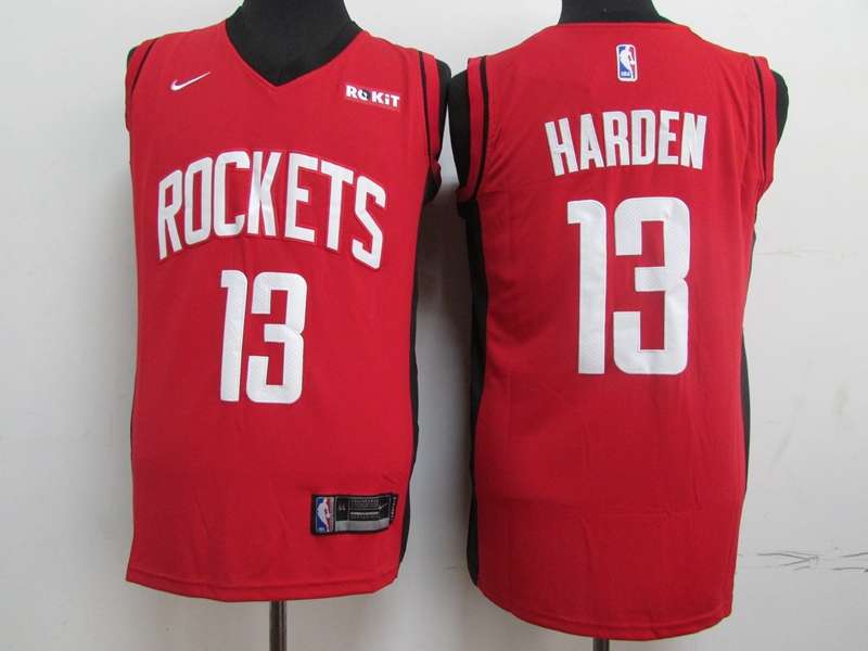 20/21 Houston Rockets HARDEN #13 Red Basketball Jersey (Stitched)