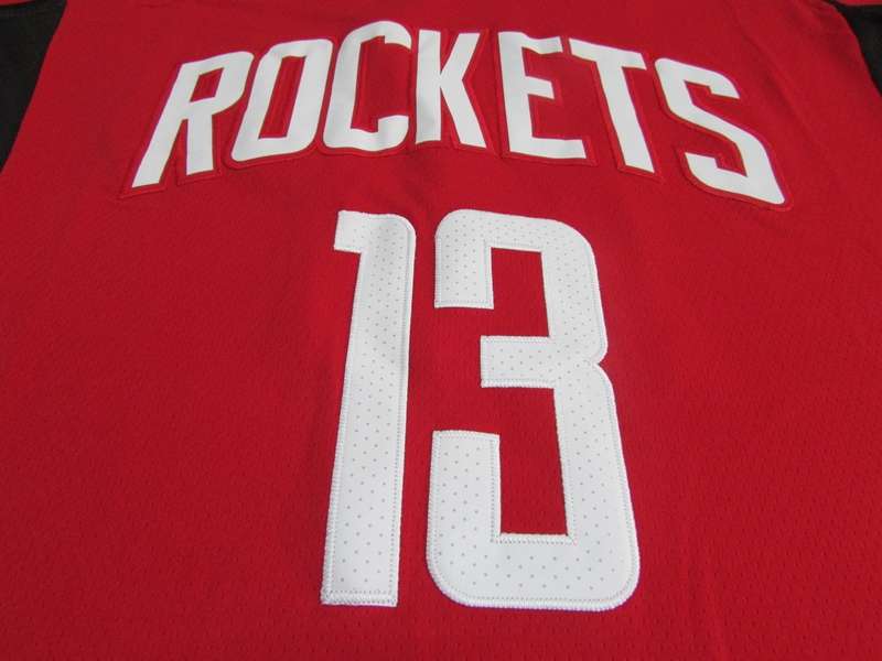 20/21 Houston Rockets HARDEN #13 Red Basketball Jersey (Stitched)