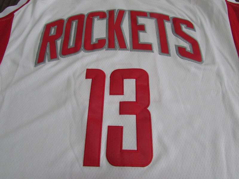 20/21 Houston Rockets HARDEN #13 White Basketball Jersey (Stitched)