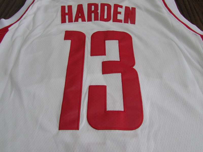 20/21 Houston Rockets HARDEN #13 White Basketball Jersey (Stitched)