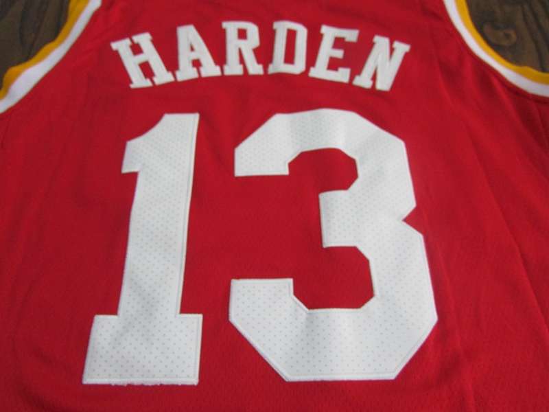 2020 Houston Rockets HARDEN #13 Red Basketball Jersey (Stitched)