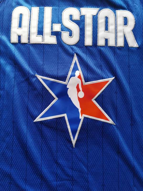 2020 Houston Rockets HARDEN #13 Blue All Star Basketball Jersey (Stitched)