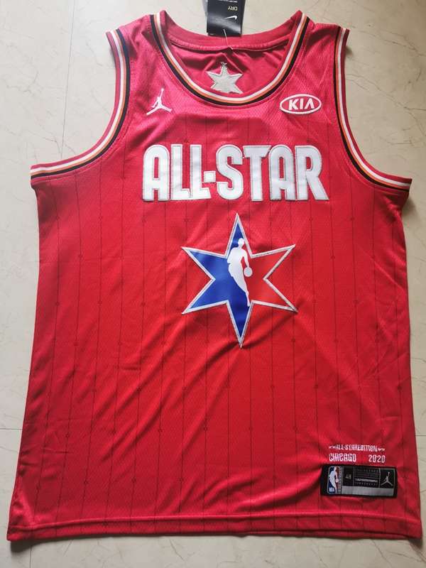 2020 Houston Rockets HARDEN #13 Red All Star Basketball Jersey (Stitched)