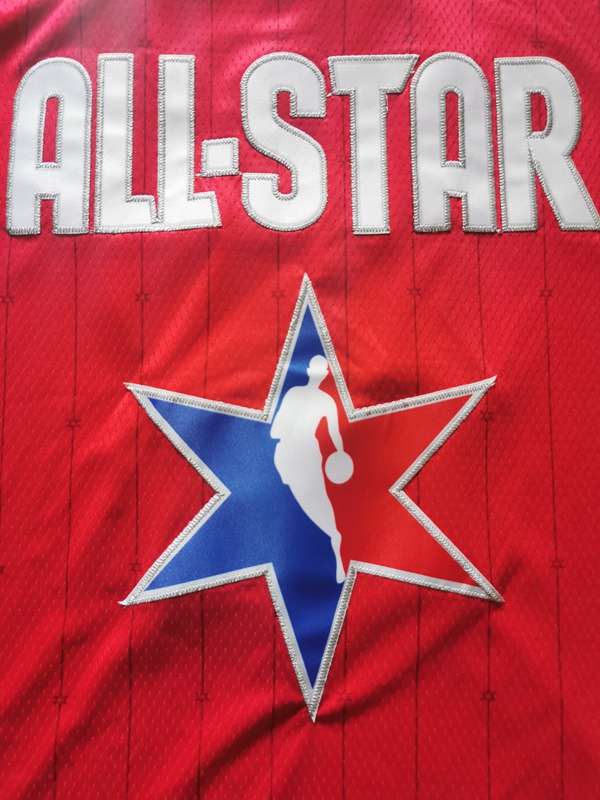 2020 Houston Rockets HARDEN #13 Red All Star Basketball Jersey (Stitched)