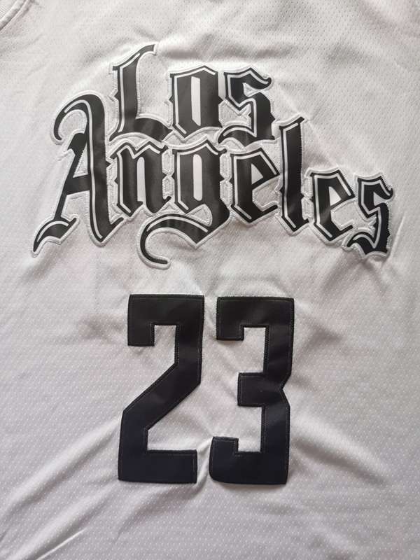 2020 Los Angeles Clippers WILLIAMS #23 White City Basketball Jersey (Stitched)