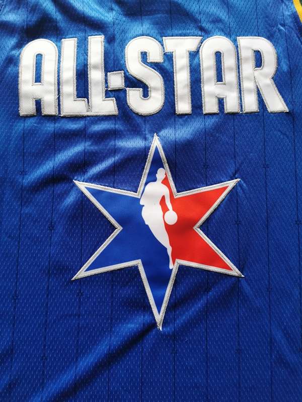 2020 Los Angeles Clippers LEONARD #2 Blue All Star Basketball Jersey (Stitched)