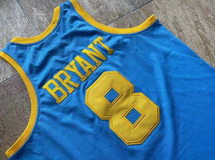 2001/02 Los Angeles Lakers BRYANT #8 Blue Classics Basketball Jersey (Closely Stitched)