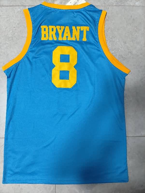 2001/02 Los Angeles Lakers BRYANT #8 Blue Classics Basketball Jersey (Stitched)