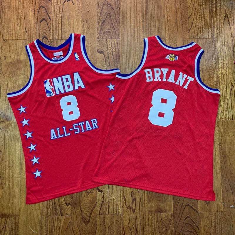 2003 Los Angeles Lakers BRYANT #8 Red All Star Classics Basketball Jersey (Closely Stitched)