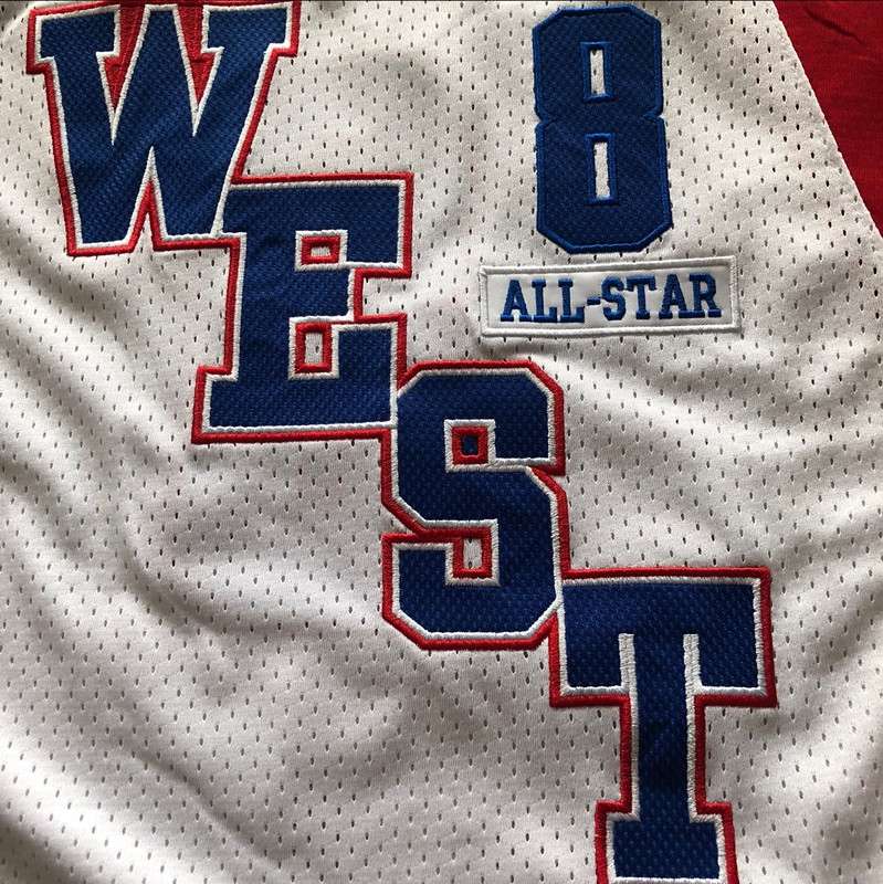 2004 Los Angeles Lakers BRYANT #8 White All Star Classics Basketball Jersey (Closely Stitched)