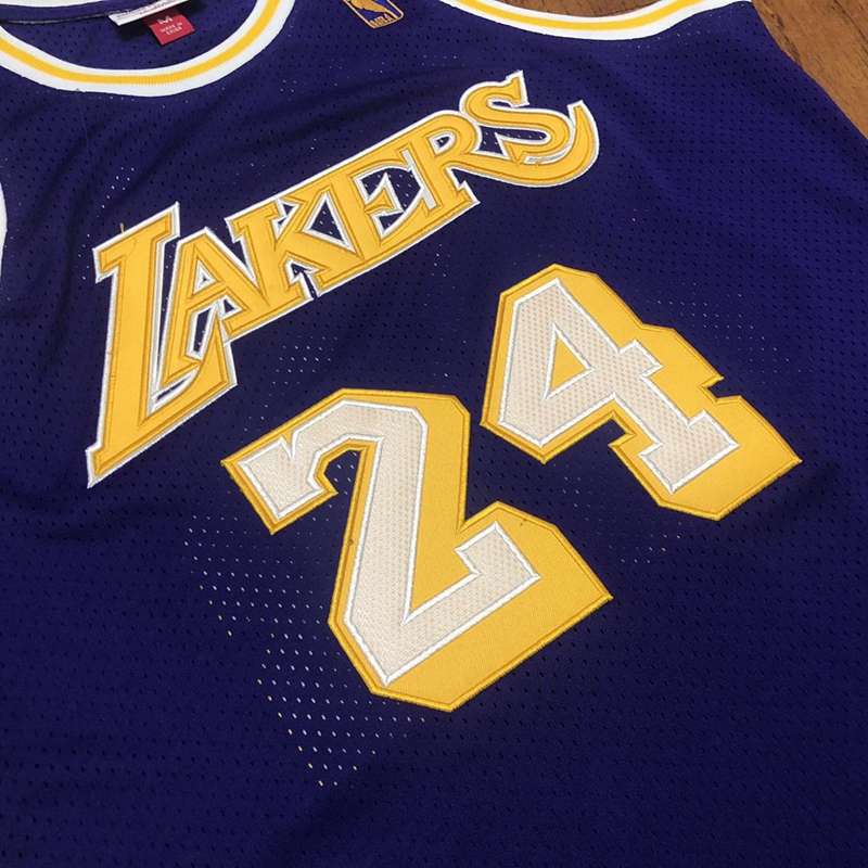 2007/08 Los Angeles Lakers BRYANT #24 Purple Classics Basketball Jersey 2 (Closely Stitched)