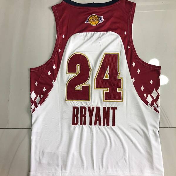 2007 Los Angeles Lakers BRYANT #24 White All Star Classics Basketball Jersey (Closely Stitched)