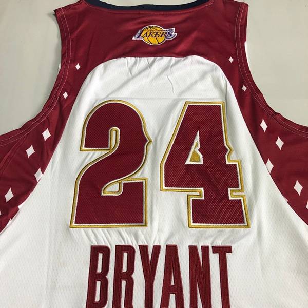 2007 Los Angeles Lakers BRYANT #24 White All Star Classics Basketball Jersey (Closely Stitched)