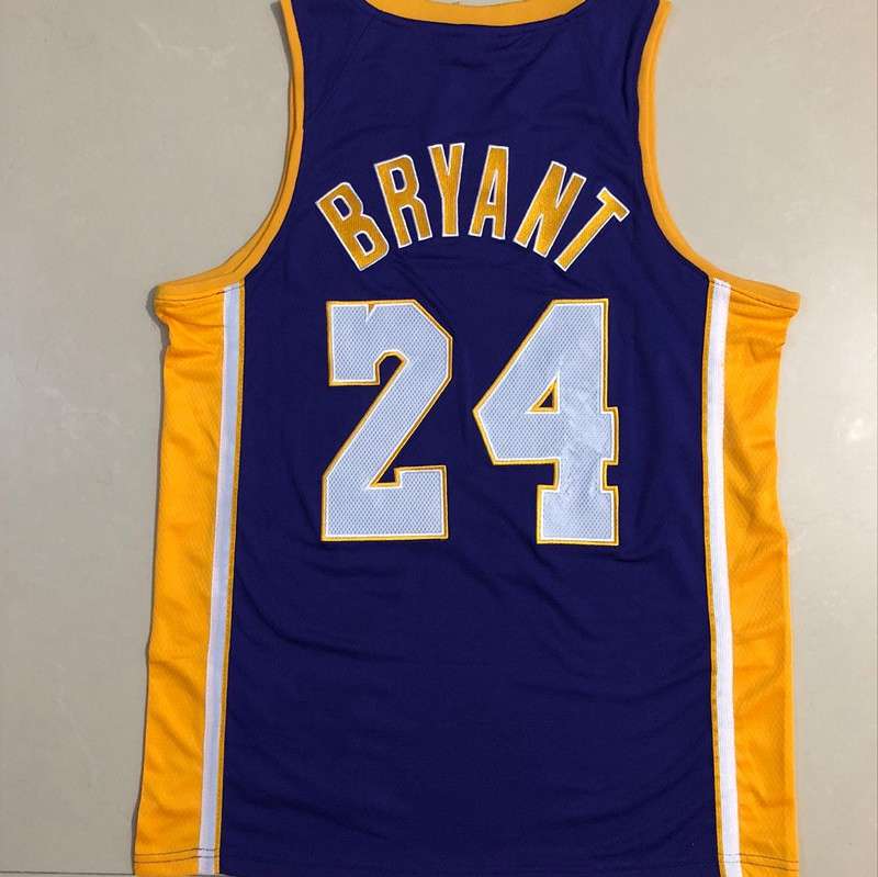 2008/09 Los Angeles Lakers BRYANT #24 Purple Champion Classics Basketball Jersey (Closely Stitched)