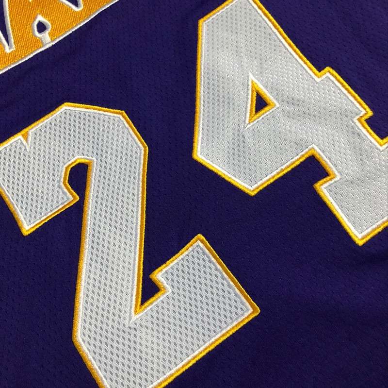 2008/09 Los Angeles Lakers BRYANT #24 Purple Champion Classics Basketball Jersey (Closely Stitched)