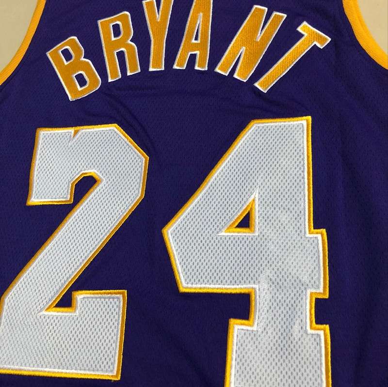 2008/09 Los Angeles Lakers BRYANT #24 Purple Champion Classics Basketball Jersey (Closely Stitched)