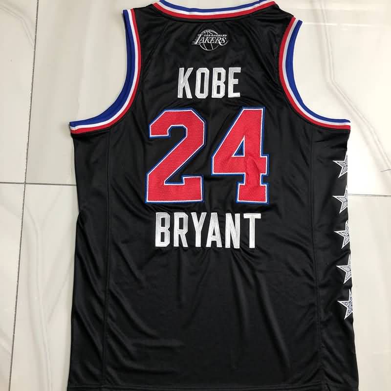 2015 Los Angeles Lakers BRYANT #24 Black ALL-STAR Classics Basketball Jersey (Closely Stitched)