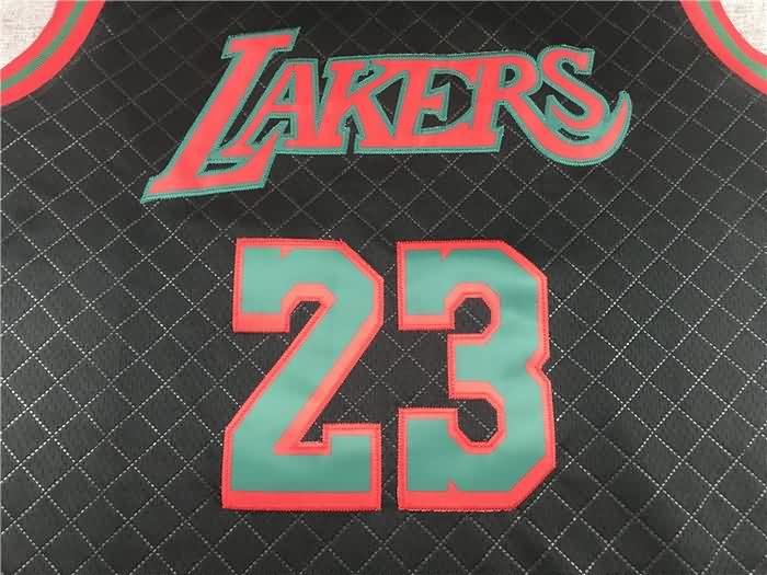 2018/19 Los Angeles Lakers JAMES #23 Black Classics Basketball Jersey (Stitched)