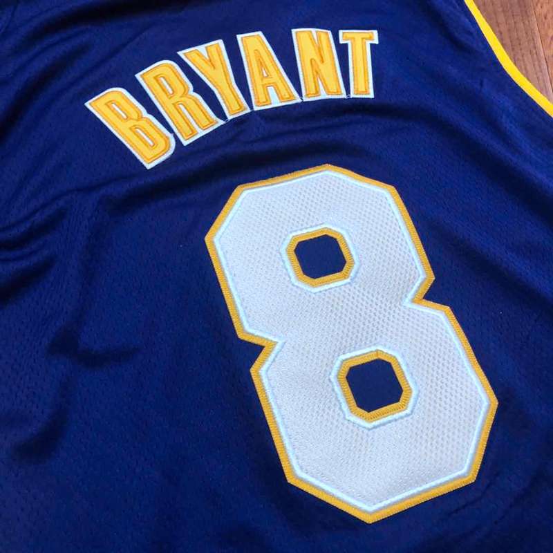 2000 Los Angeles Lakers BRYANT #8 Purple All Star Classics Basketball Jersey (Closely Stitched)