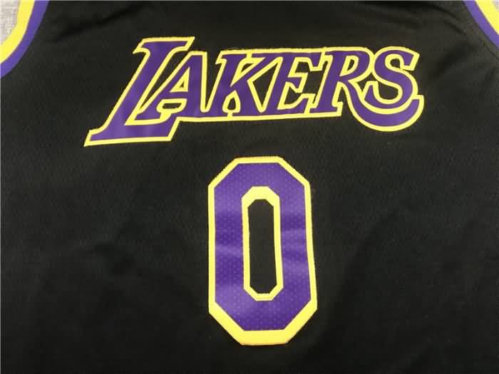 20/21 Los Angeles Lakers WESTBROOK #0 Black Basketball Jersey (Stitched)