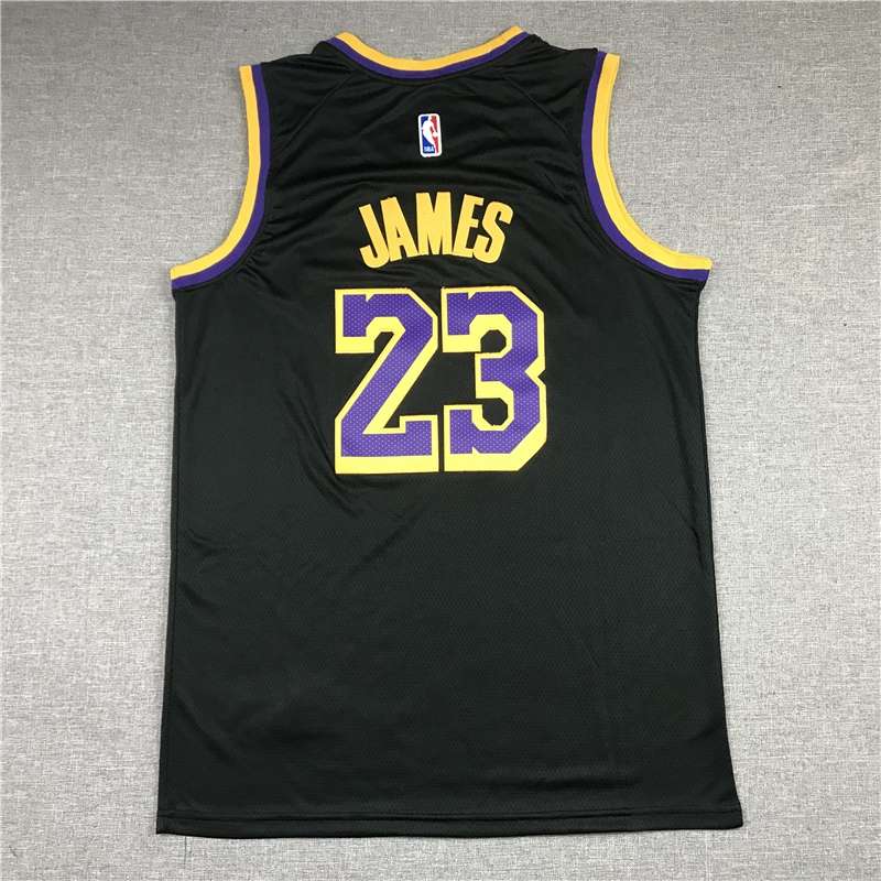 20/21 Los Angeles Lakers JAMES #23 Black Basketball Jersey (Stitched)