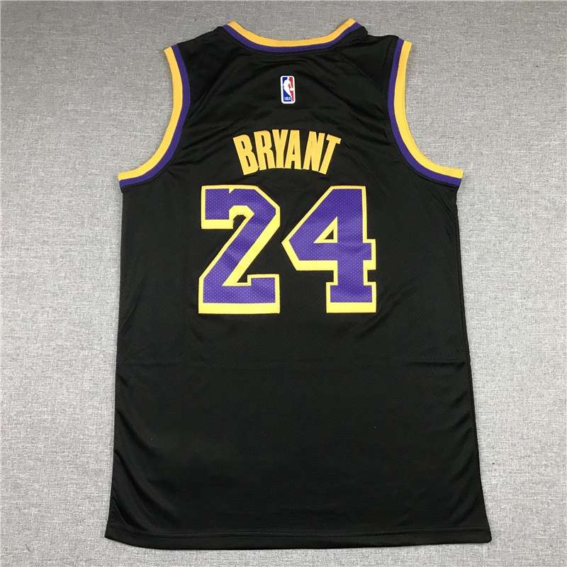 20/21 Los Angeles Lakers BRYANT #24 Black Basketball Jersey (Stitched)