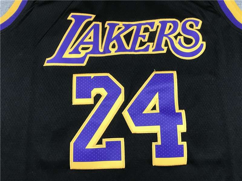 20/21 Los Angeles Lakers BRYANT #24 Black Basketball Jersey (Stitched)