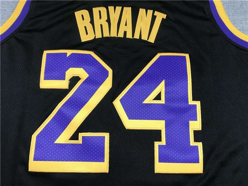 20/21 Los Angeles Lakers BRYANT #24 Black Basketball Jersey (Stitched)