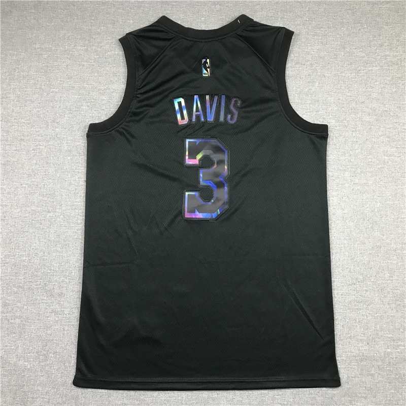 20/21 Los Angeles Lakers DAVIS #3 Black Basketball Jersey 2 (Stitched)