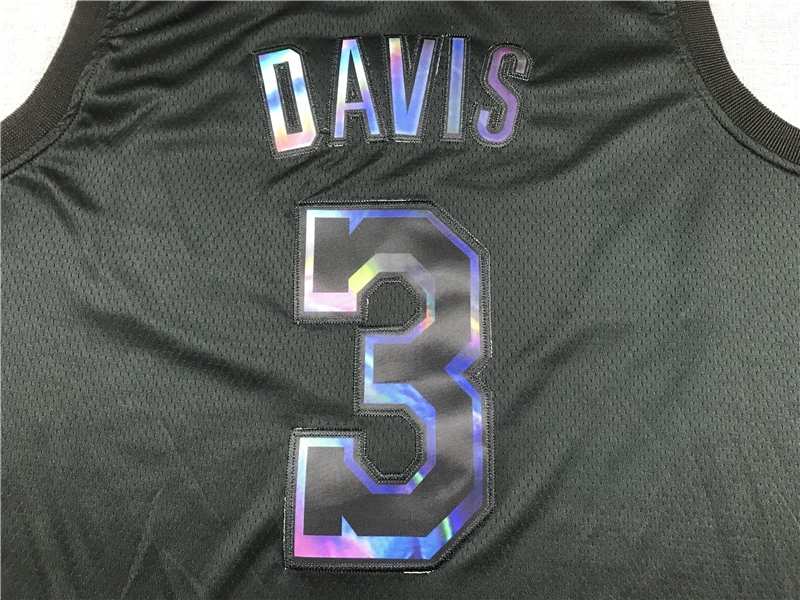 20/21 Los Angeles Lakers DAVIS #3 Black Basketball Jersey 2 (Stitched)