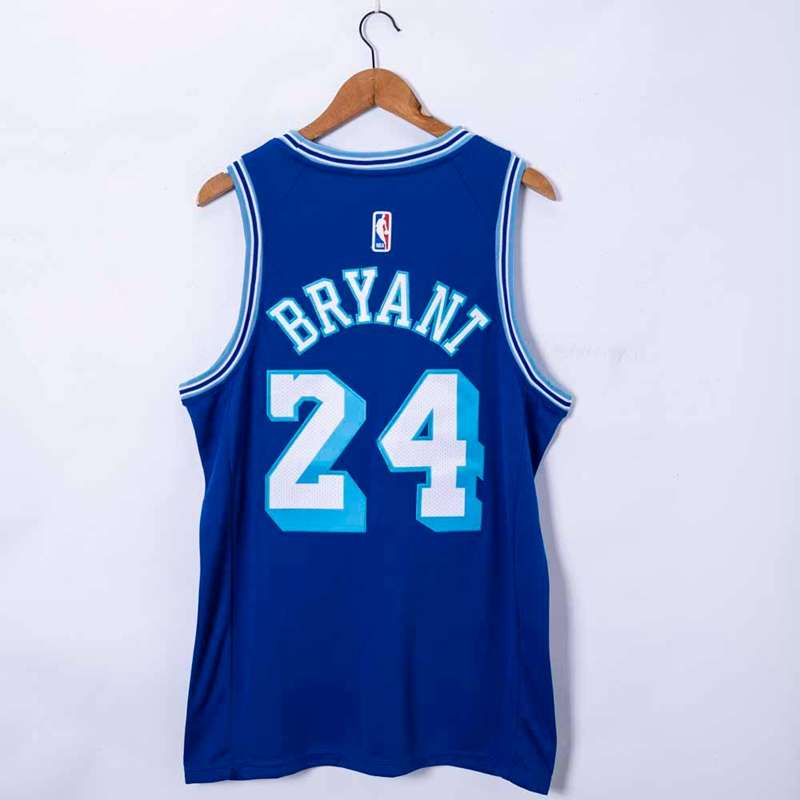 20/21 Los Angeles Lakers BRYANT #24 Blue Basketball Jersey (Stitched)