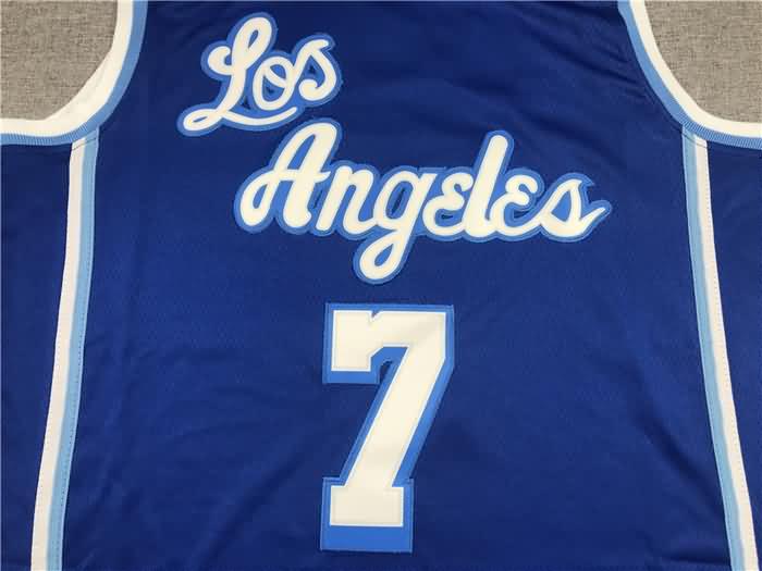 20/21 Los Angeles Lakers ANTHONY #7 Blue Basketball Jersey (Stitched)