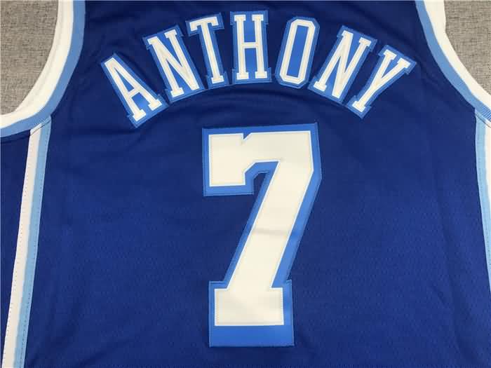 20/21 Los Angeles Lakers ANTHONY #7 Blue Basketball Jersey (Stitched)