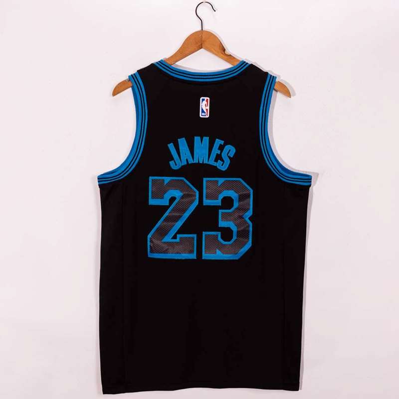 20/21 Los Angeles Lakers JAMES #23 Black City Basketball Jersey (Stitched)