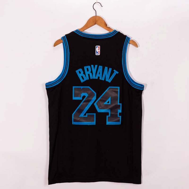 20/21 Los Angeles Lakers BRYANT #24 Black City Basketball Jersey (Stitched)