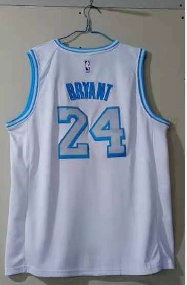 20/21 Los Angeles Lakers BRYANT #24 White City Basketball Jersey (Stitched)