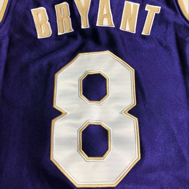 2020 Los Angeles Lakers BRYANT #8 Purple Classics Basketball Jersey (Closely Stitched)