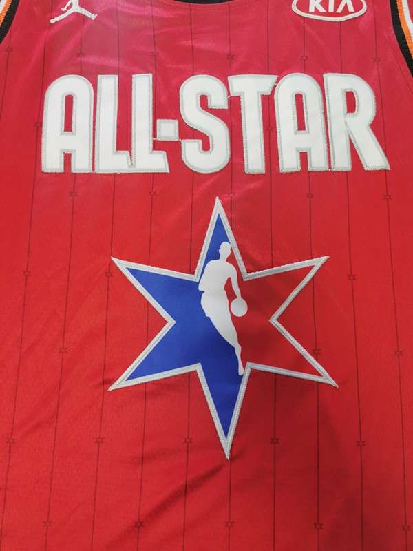 2020 Los Angeles Lakers DAVIS #3 Red All Star Basketball Jersey (Stitched)