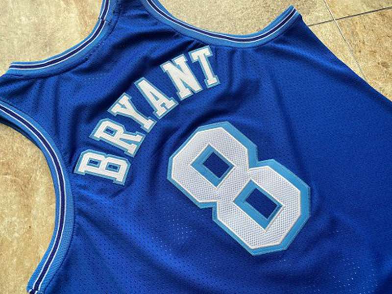 1996/97 Los Angeles Lakers BRYANT #8 Blue Classics Basketball Jersey (Closely Stitched)