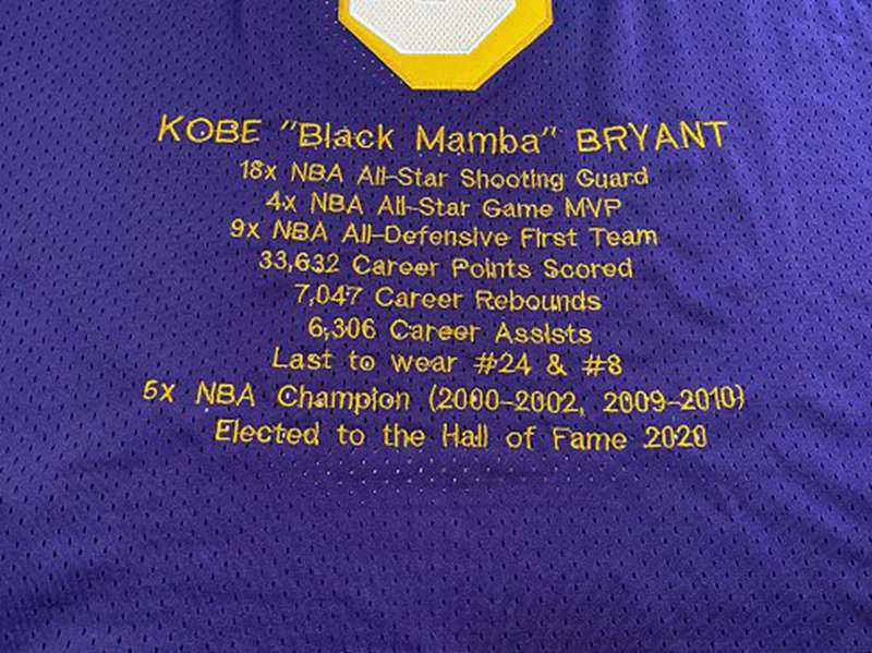 1998 Los Angeles Lakers BRYANT #8 Purple All Star Classics Basketball Jersey 2 (Closely Stitched)