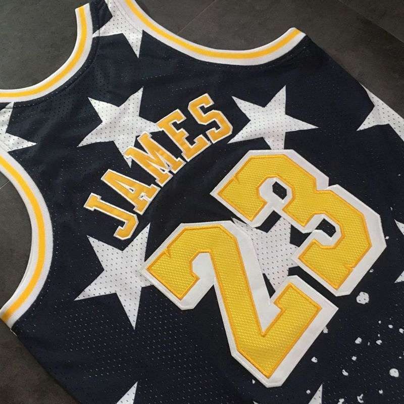 Los Angeles Lakers JAMES #23 Black Basketball Jersey (Closely Stitched)